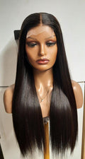 Premium Vietnamase bone straight 4x4 closure wig/Super double drawn Hair Wig