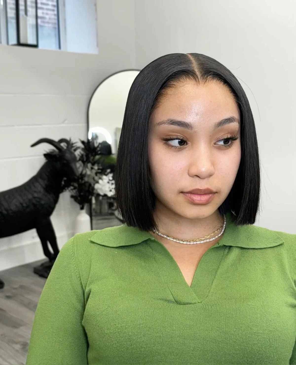 Super Double drawn Kim k wig
